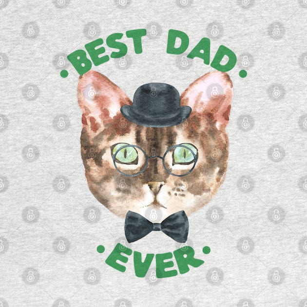 Best Dad Ever | Cad Daddy | Fur Parents | Cat Dad Gifts | Fathers Day Gifts | Cat Lover Gifts by mschubbybunny